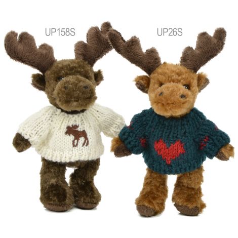 5" Moose with Sweaters